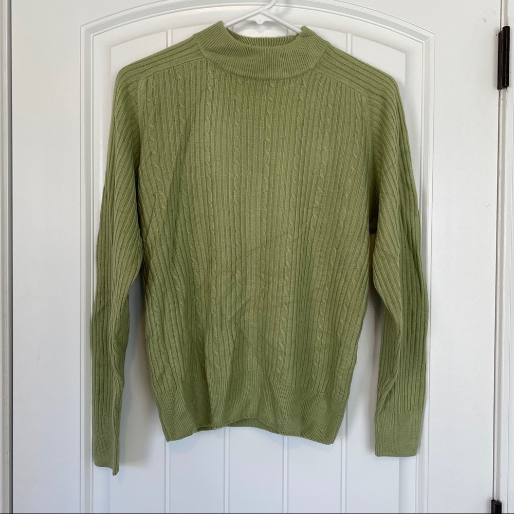 F.P. Sweaters Vintage Green Sweater Size Small